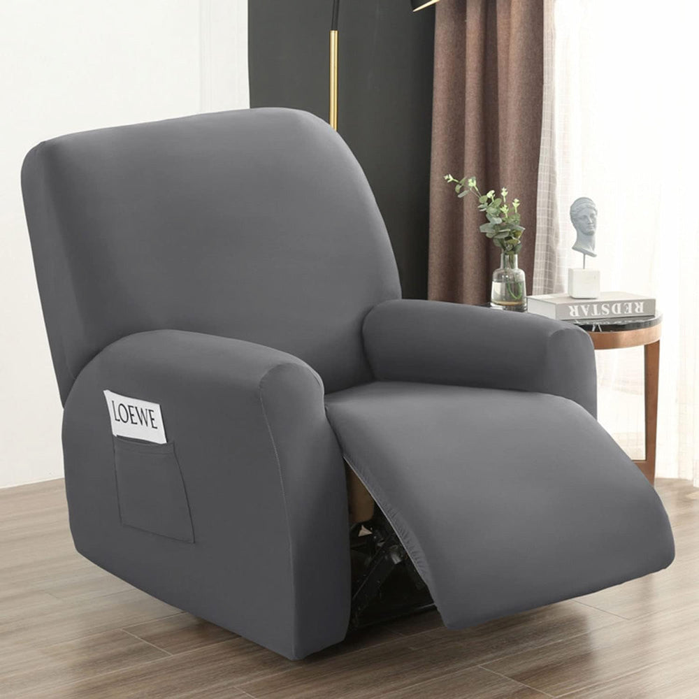 funda sillon relax gris
