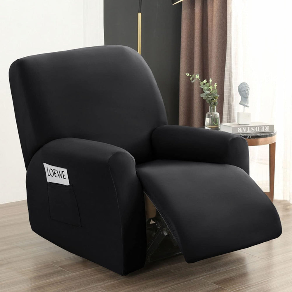 funda sillon relax negra
