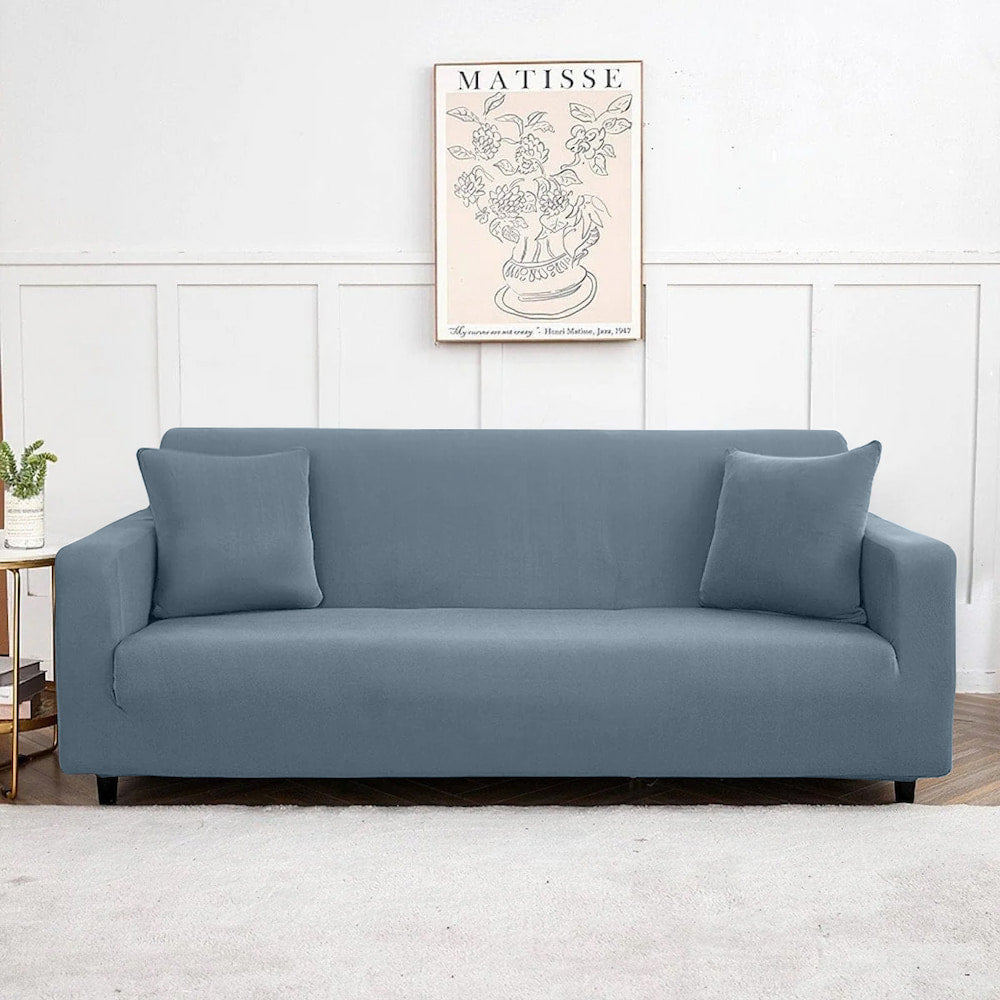 funda sofá azul claro