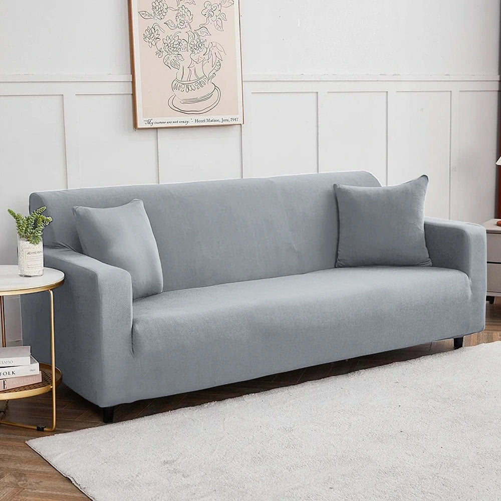 Funda Sofá Gris Claro