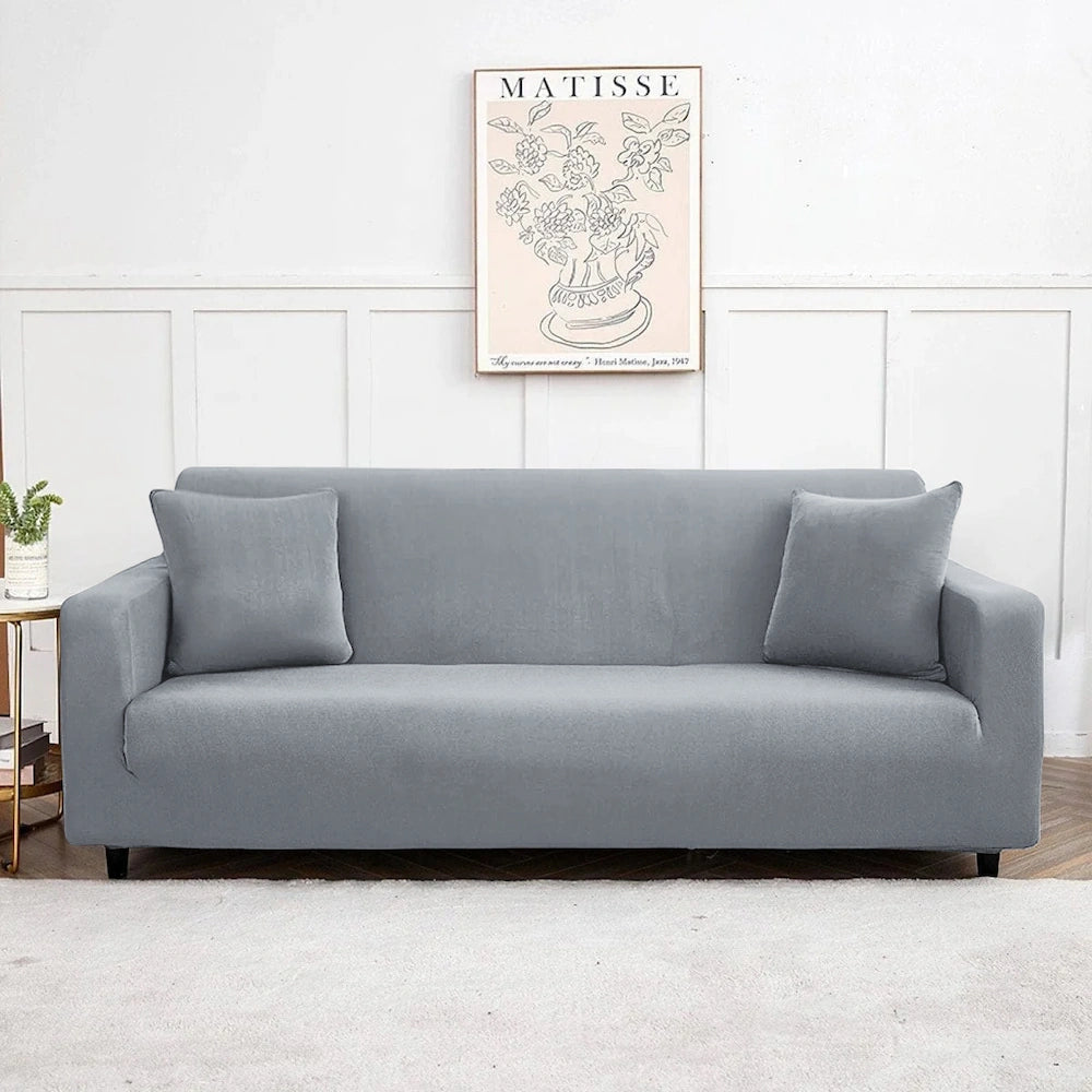 Funda Sofá Gris Claro