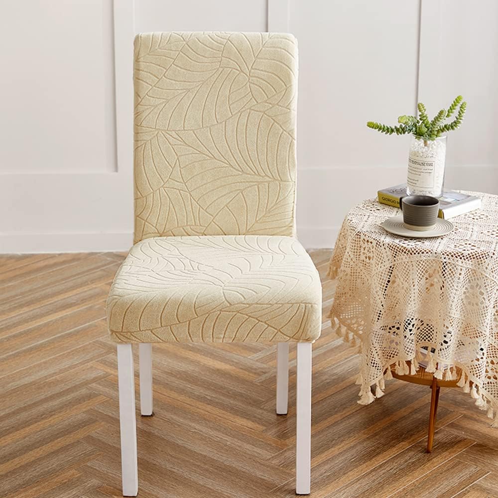 funda silla comedor beige