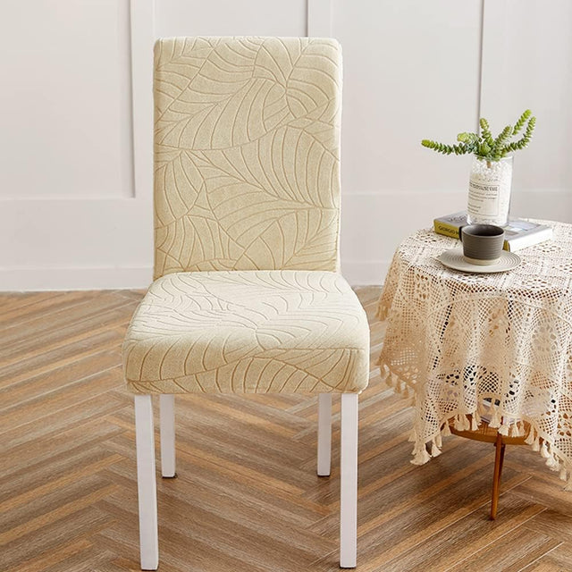 funda silla comedor beige