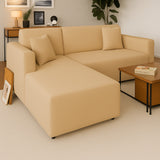 Funda Sofá Chaise Longue Beige