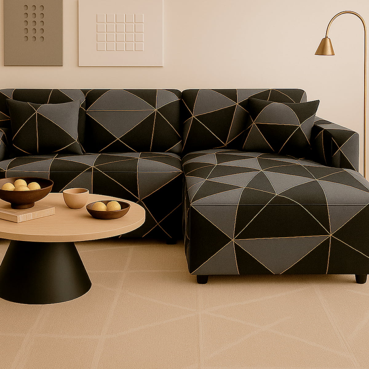 Funda Sofá Chaise Longue Oberk