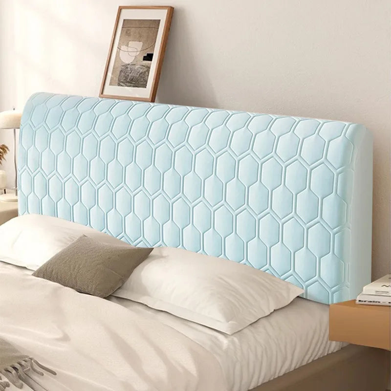 funda para cabecero de cama lurea azul
