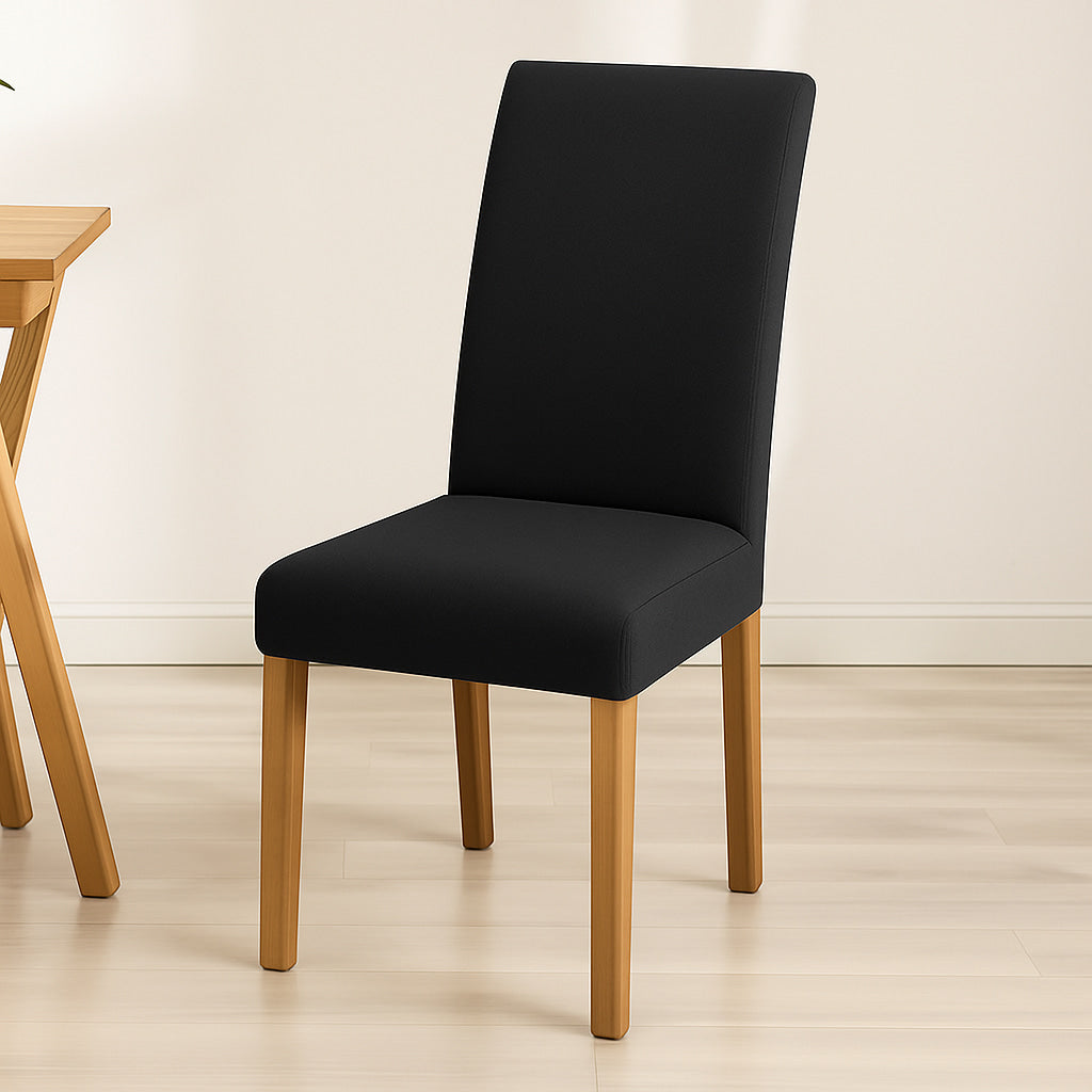 funda silla comedor en color negro