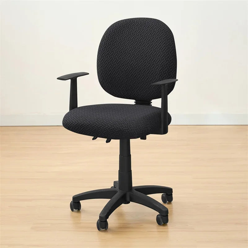 funda para silla de escritorio negra