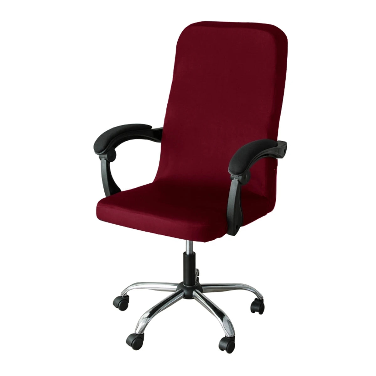 funda para silla de oficina roja