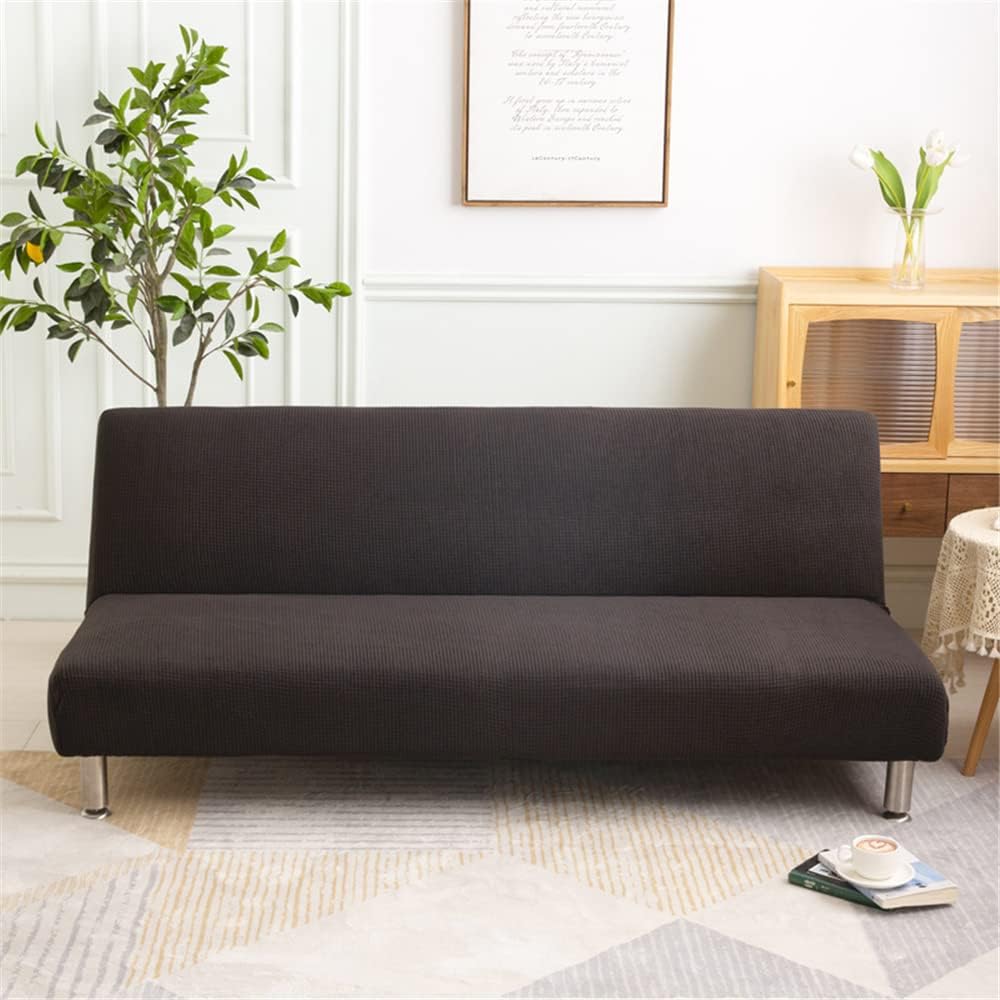 funda sofá cama marron
